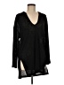 J Valdi 100% Polyester Black Swimsuit Cover Up Size M - photo 1