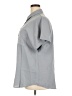 Unbranded 100% Polyester Gray Short Sleeve Blouse Size XXL - photo 5