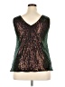 Unbranded 100% Polyester Green Sleeveless Top Size 2X - photo 2