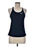 Nike 100% Polyester Blue Active Tank Size M - photo 1