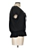 St. John's Bay Black Short Sleeve Blouse Size L (petite) - photo 4