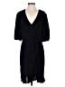 Emma & Michele 100% Polyester Solid Black Cocktail Dress Size L - photo 1