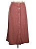 Unbranded Solid Brown Casual Skirt Size XL - photo 1
