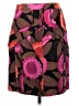 Etcetera 100% Acetate Print Brown Casual Skirt Size 2 - photo 2