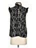 Who What Wear 100% Polyester Black Sleeveless Blouse Size XS - photo 1
