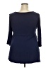 Venus Blue 3/4 Sleeve Blouse Size 2X - photo 2