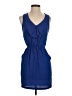 Silence and Noise 100% Polyester Solid Blue Cocktail Dress Size XS - photo 1