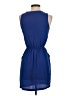 Silence and Noise 100% Polyester Solid Blue Cocktail Dress Size XS - photo 2