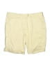 Sag Harbor Solid Yellow Khaki Shorts Size 14 - photo 1