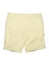 Sag Harbor Solid Yellow Khaki Shorts Size 14 - photo 2