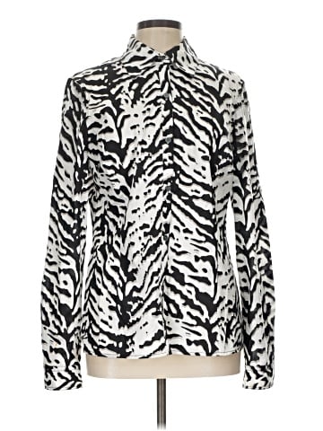 Anne Klein Long Sleeve Blouse (view 1)
