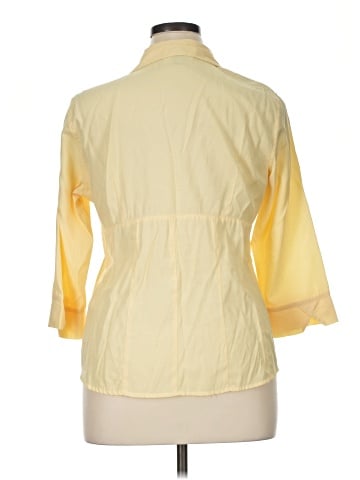 DressBarn 3/4 Sleeve Button-Down Shirt (view 2)