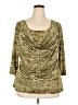 DressBarn Green 3/4 Sleeve Top Size 2X - photo 1