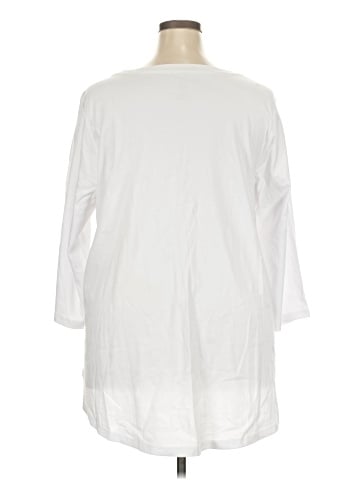 Isaac Mizrahi LIVE! 3/4 Sleeve T-Shirt (view 2)