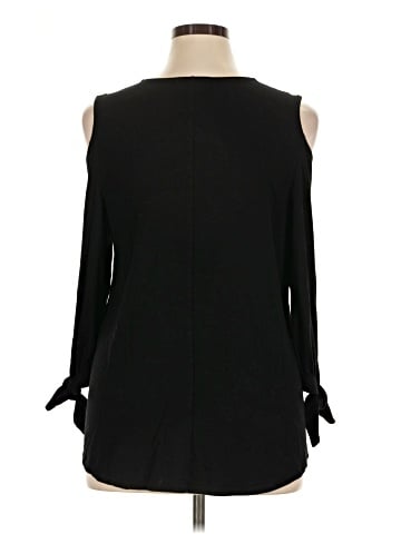 Adrianna Papell Long Sleeve Blouse (view 2)