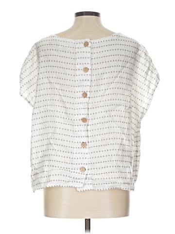 Cynthia Rowley Short Sleeve Blouse (view 2)