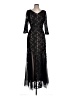 Alex Evenings Black Cocktail Dress Size 10 - photo 1