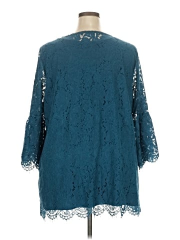 Isaac Mizrahi LIVE! 3/4 Sleeve Blouse (view 2)