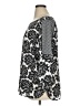 Ann Taylor LOFT 100% Polyester Black 3/4 Sleeve Blouse Size XL - photo 5