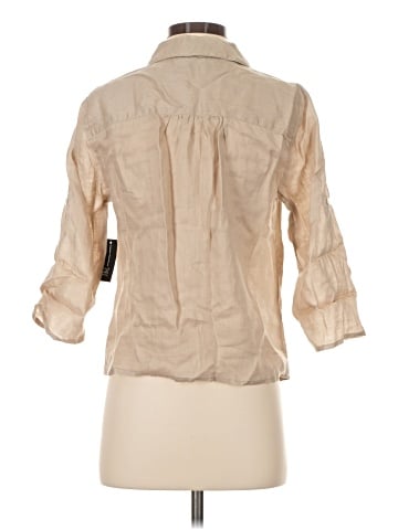 INC International Concepts 3/4 Sleeve Button-Down Shirt (view 2)
