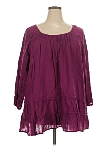 Ellos 3/4 Sleeve Blouse (view 1)