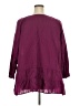Ellos Purple 3/4 Sleeve Blouse Size 4X - photo 2