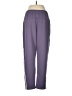 Adidas 100% Polyester Purple Track Pants Size M - photo 2