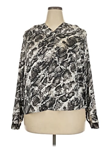 Simply Vera Vera Wang Long Sleeve Blouse (view 1)