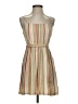 Forever 21 Stripes Tan Casual Dress Size S - photo 1