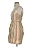 Forever 21 Stripes Tan Casual Dress Size S - photo 5