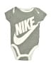 Nike Graphic Gray Short Sleeve Onesie 3-6 MO / 6 MO - photo 1