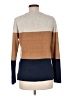 J.Crew Factory Store Color Block Brown Pullover Sweater Size M - photo 2