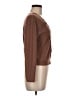 Self Esteem Brown Long Sleeve Top Size M - photo 4