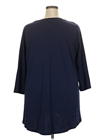 Isaac Mizrahi LIVE! Long Sleeve T-Shirt (view 2)