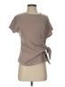 Zara Brown Short Sleeve Top Size S - photo 1