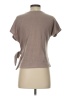 Zara Brown Short Sleeve Top Size S - photo 2