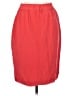 Diane von Furstenberg 100% Acetate Solid Red Casual Skirt Size 6 - photo 2