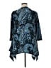 PREMISE Blue 3/4 Sleeve Blouse Size XL - photo 2