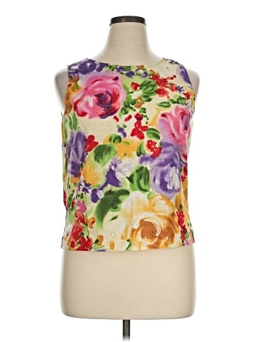 Liz Claiborne Collection Sleeveless Blouse (view 1)