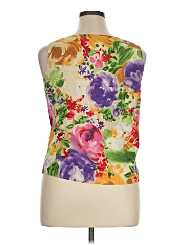 Liz Claiborne Collection Sleeveless Blouse (view 2)