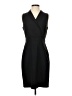 J.Crew 100% Polyester Solid Black Cocktail Dress Size 4 - photo 1