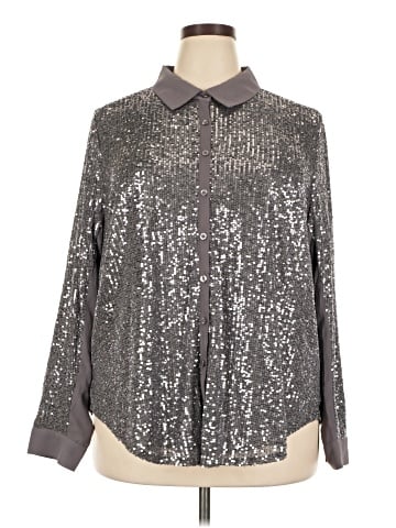 Torrid Long Sleeve Blouse (view 1)