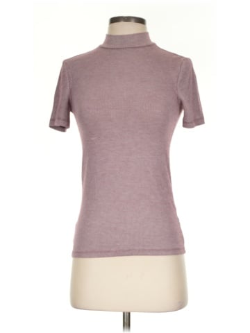 Zara W&B Collection Short Sleeve Turtleneck (view 1)