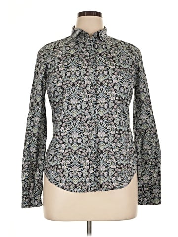 Liberty Art Fabrics for J.Crew Long Sleeve Button-Down Shirt (view 1)