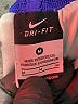 Nike 100% Polyester Color Block Purple Athletic Shorts Size M - photo 3