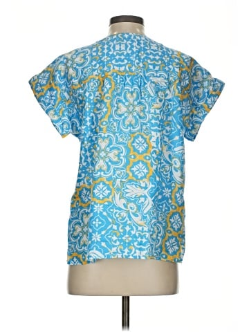 Ann Taylor Short Sleeve Blouse (view 2)