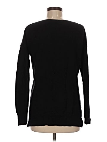 Aqua Cashmere Pullover Sweater (view 2)