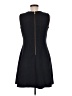 Taylor 100% Polyester Solid Black Cocktail Dress Size 6 - photo 2
