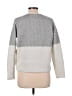Zara W&B Collection Color Block Gray Pullover Sweater Size L - photo 2