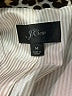 J.Crew 100% Polyester Animal Print Ivory Blazer Size M - photo 3